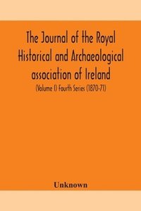 bokomslag journal of the Royal Historical and Archaeological association of Ireland