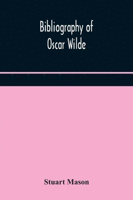 Bibliography of Oscar Wilde 1