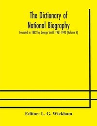 bokomslag The dictionary of national biography