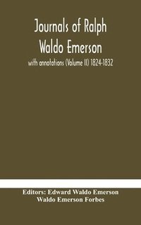 bokomslag Journals of Ralph Waldo Emerson