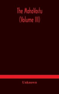 bokomslag The MahaVastu (Volume III)