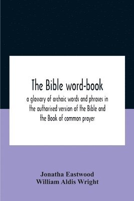 bokomslag The Bible Word-Book
