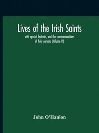 bokomslag Lives Of The Irish Saints
