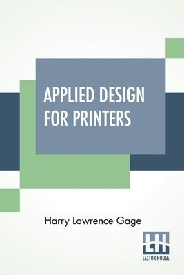 bokomslag Applied Design For Printers