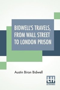 bokomslag Bidwell's Travels, From Wall Street To London Prison