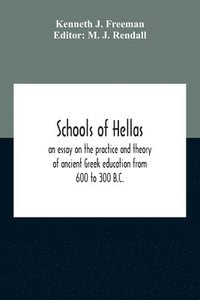 bokomslag Schools Of Hellas