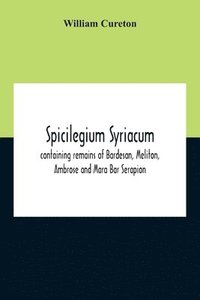 bokomslag Spicilegium Syriacum