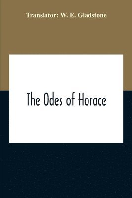 bokomslag The Odes Of Horace