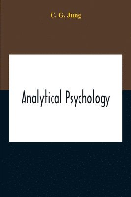 bokomslag Analytical Psychology