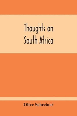 bokomslag Thoughts On South Africa