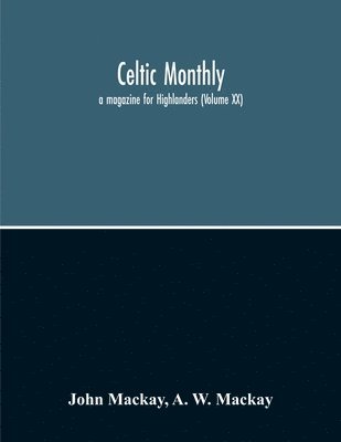 bokomslag Celtic Monthly