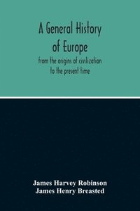 bokomslag A General History Of Europe