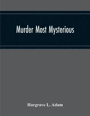 bokomslag Murder Most Mysterious