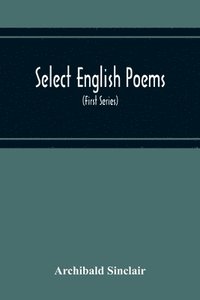 bokomslag Select English Poems