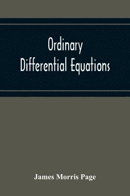 bokomslag Ordinary Differential Equations