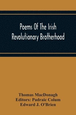 bokomslag Poems Of The Irish Revolutionary Brotherhood