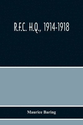 bokomslag R.F.C. H.Q., 1914-1918