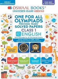 bokomslag One for All Olympiad Previous Years Solved Papers, Class-1 English Book (for 2021-22 Exam)