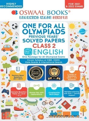 One for All Olympiad Previous Years' Solved Papers, Class-2 English 1