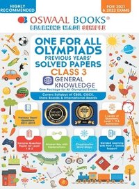 bokomslag One for All Olympiad Previous Years' Solved Papers, Class-3 General Knowledge Book (For 2022 Exam)
