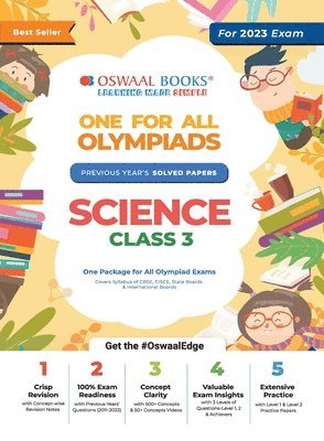 Oswaal Editorial Board, ,Oswaal Editorial Board - Oswaal One for All Olympiad Previous Years' Solved Papers, Class-3 Science Book, Häftad