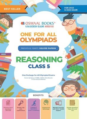 Oswaal Editorial Board, ,Oswaal Editorial Board - Oswaal One For All Olympiad Previous Years' Solved Papers, Class-5 Reasoning Book (For 2022-23 Exam), Häftad