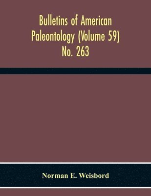 Bulletins Of American Paleontology (Volume 59) No. 263 Bibliography Of Cenozoic Echinoidea Including Some Mesozoic And Paleozoic Titles 1
