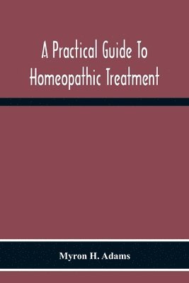 bokomslag A Practical Guide To Homeopathic Treatment