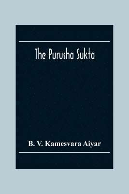 bokomslag The Purusha Sukta
