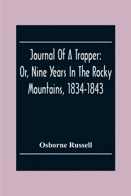 Journal Of A Trapper 1