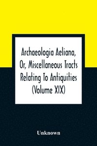 bokomslag Archaeologia Aeliana, Or, Miscellaneous Tracts Relating To Antiquities (Volume Xix)