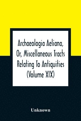 bokomslag Archaeologia Aeliana, Or, Miscellaneous Tracts Relating To Antiquities (Volume Xix)