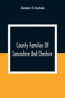 bokomslag County Families Of Lancashire And Cheshire