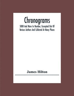 Chronograms 1