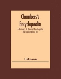 bokomslag Chambers'S Encyclopædia