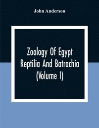 bokomslag Zoology Of Egypt; Reptilia And Batrachia(Volume I)