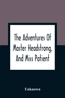 The Adventures Of Master Headstrong, And Miss Patient 1