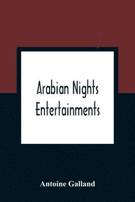 bokomslag Arabian Nights Entertainments