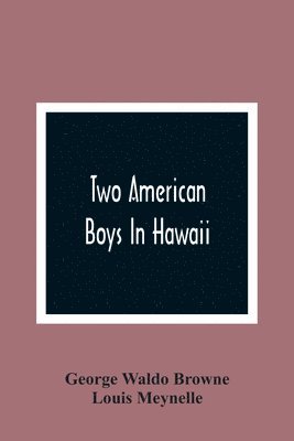 Two American Boys In Hawaii 1