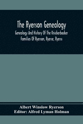 bokomslag Ryerson Genealogy