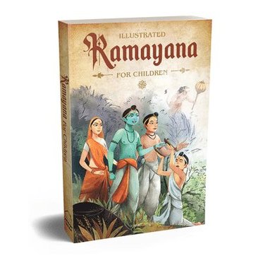 bokomslag Illustrated Ramayana For Children