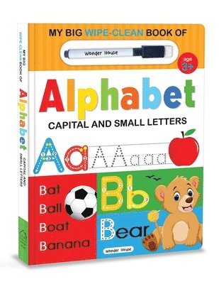 bokomslag My Big Wipe And Clean Book of Alphabet Capital And Small Letters
