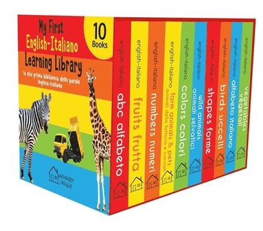 bokomslag My First English-Italian Learning Library