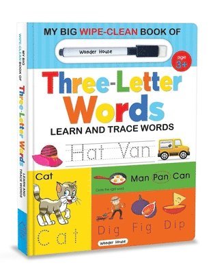 bokomslag My Big Wipe and Clean Book of Three Letter Words for Kids