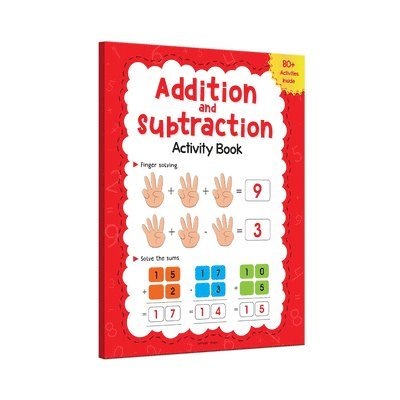 Wonder House Books - Addition and Subtraction Activity Book for Children - 80+ Activities Inside, Häftad