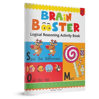 Preschool Activity Book Brain Booster - Logical Reasoning Activity Book for Kids 1