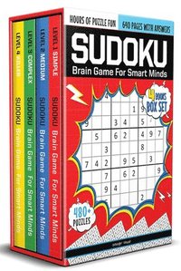 bokomslag Sudoku - Brain Booster Puzzles for Kids: Box Set of 4 Books (Levels 1-4)