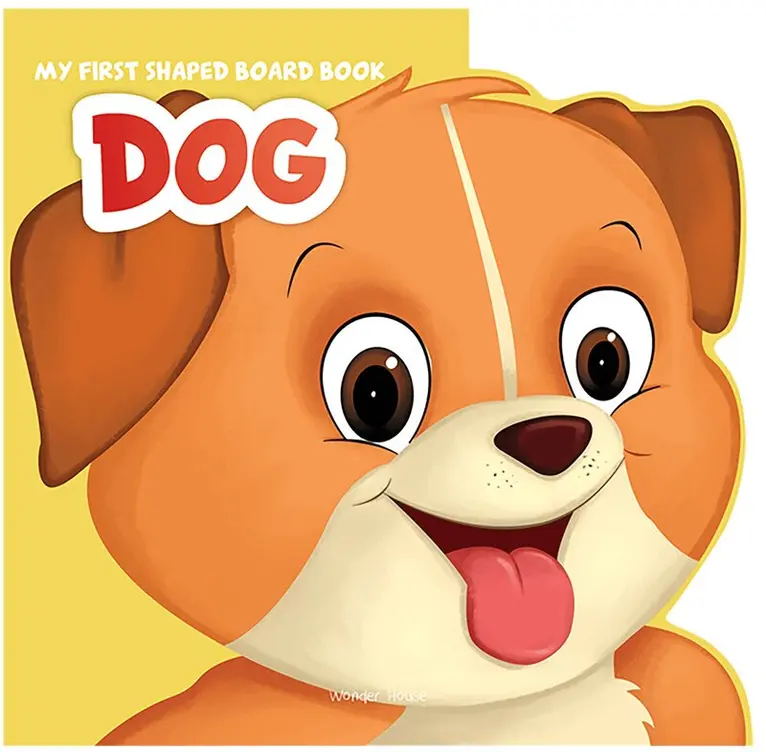 Wonder House Books - MyFirstShaped Board Book- Dog, Kartonnage. Tillgänglighet: Tillfälligt slut