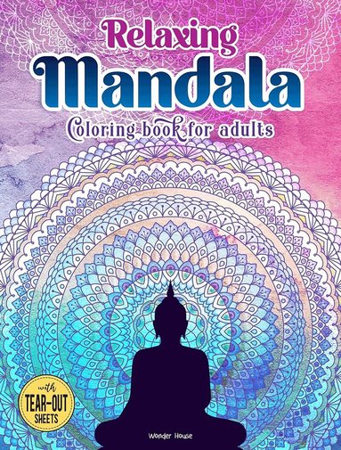 Wonder House Books - Relaxing Mandala Coloring Book for Adults, Häftad