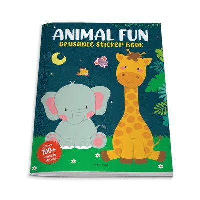 Animal Fun Reusable Sticker Book�for Children